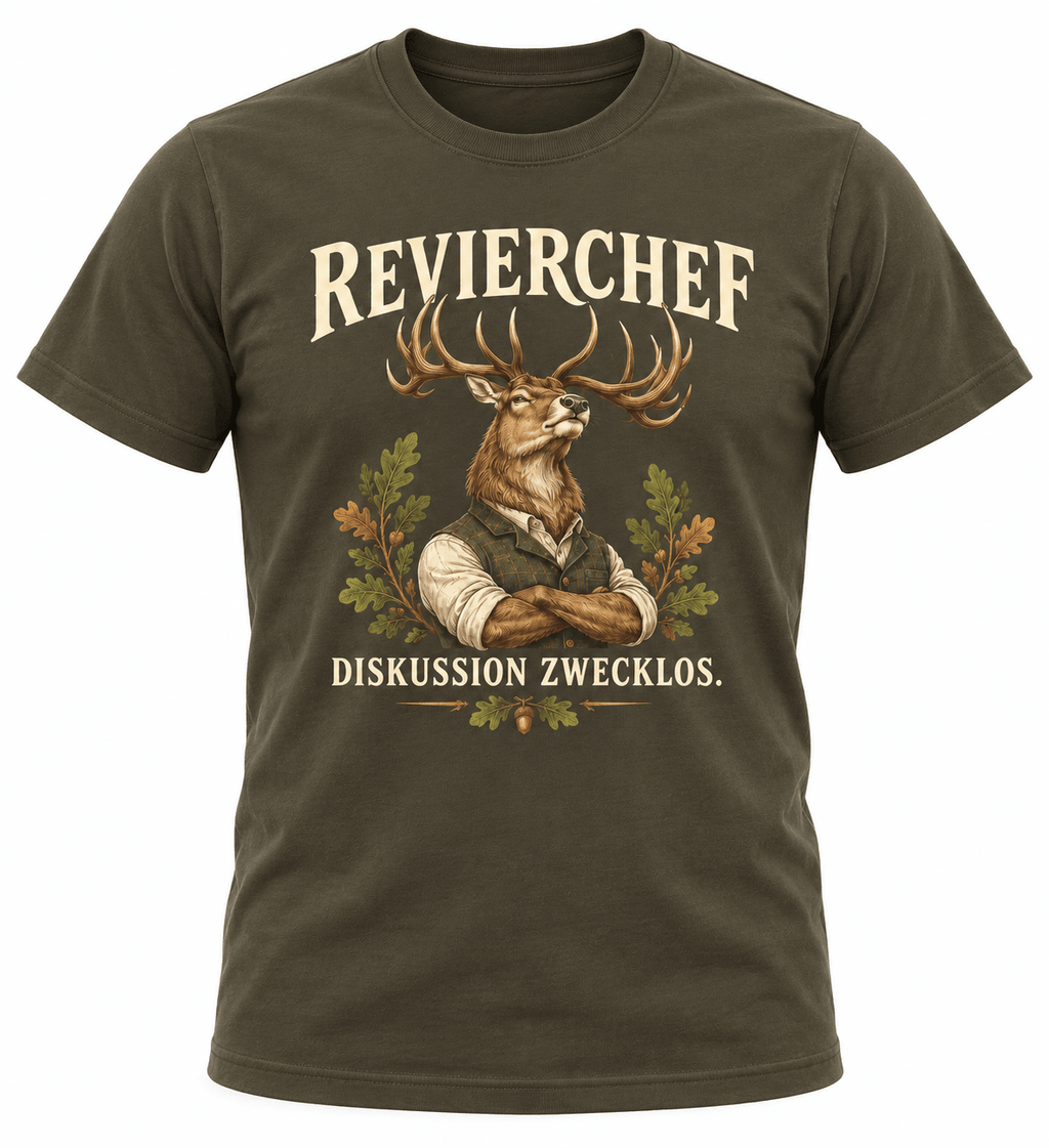 Jäger T-Shirt mit lustigen Tiermotiven und Jagdsprüchen
