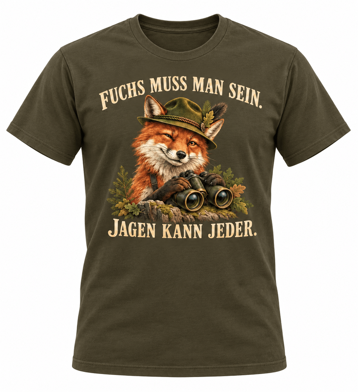 Jäger T-Shirt mit lustigen Tiermotiven und Jagdsprüchen