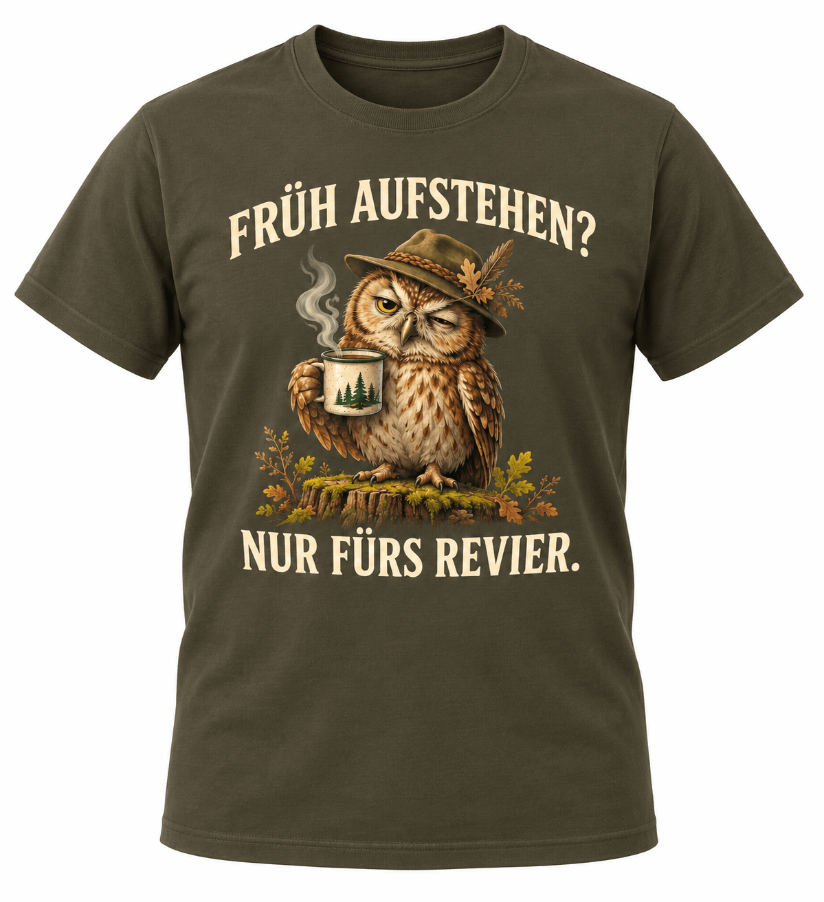 Jäger T-Shirt mit lustigen Tiermotiven und Jagdsprüchen