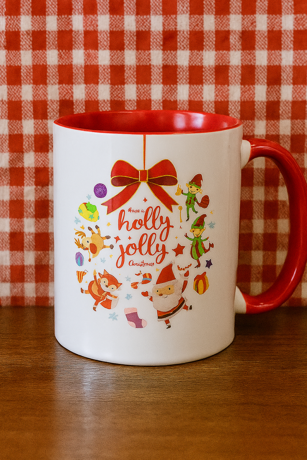 Personalisierte Weihnachts- und Neujahrstassen PrintB