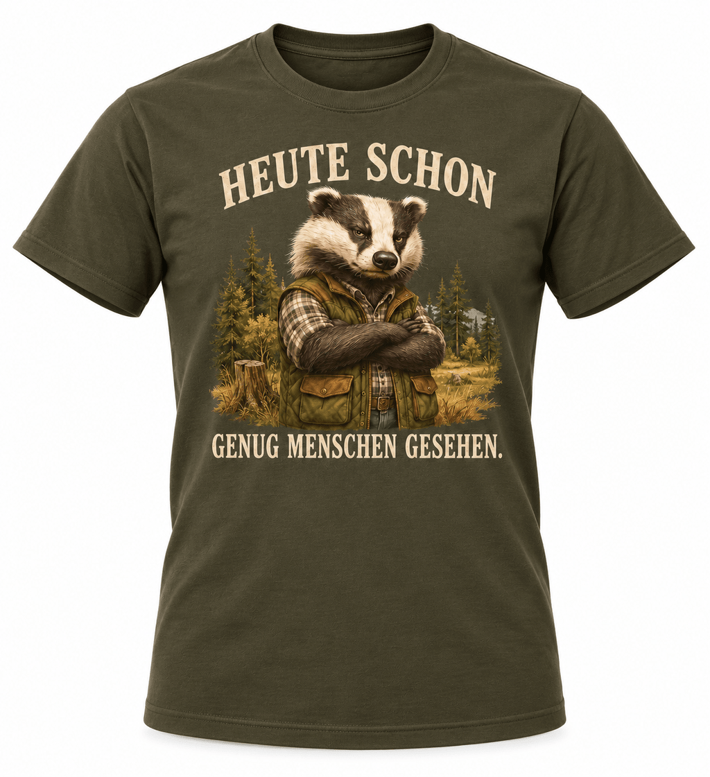 Jäger T-Shirt mit lustigen Tiermotiven und Jagdsprüchen