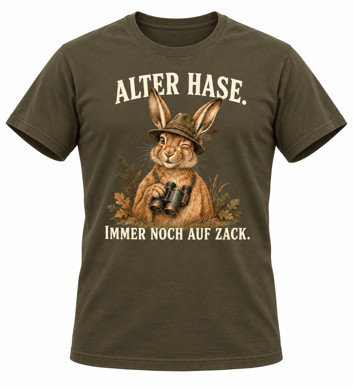 Jäger T-Shirt mit lustigen Tiermotiven und Jagdsprüchen