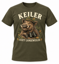 Jäger T-Shirt mit lustigen Tiermotiven und Jagdsprüchen
