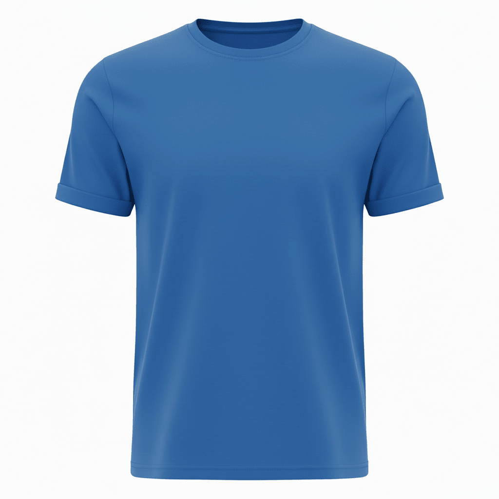 Blau T-Shirt