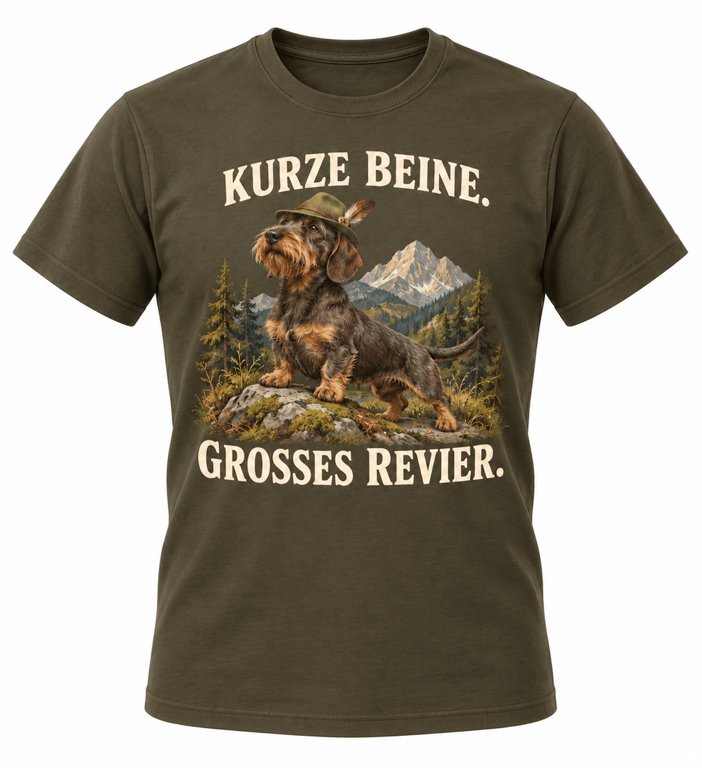 Jäger T-Shirt mit lustigen Tiermotiven und Jagdsprüchen