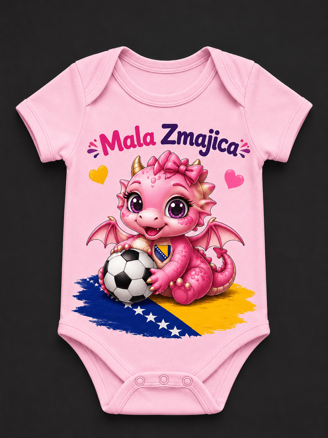 Fußball-Babykleidung – BiH & Kroatien