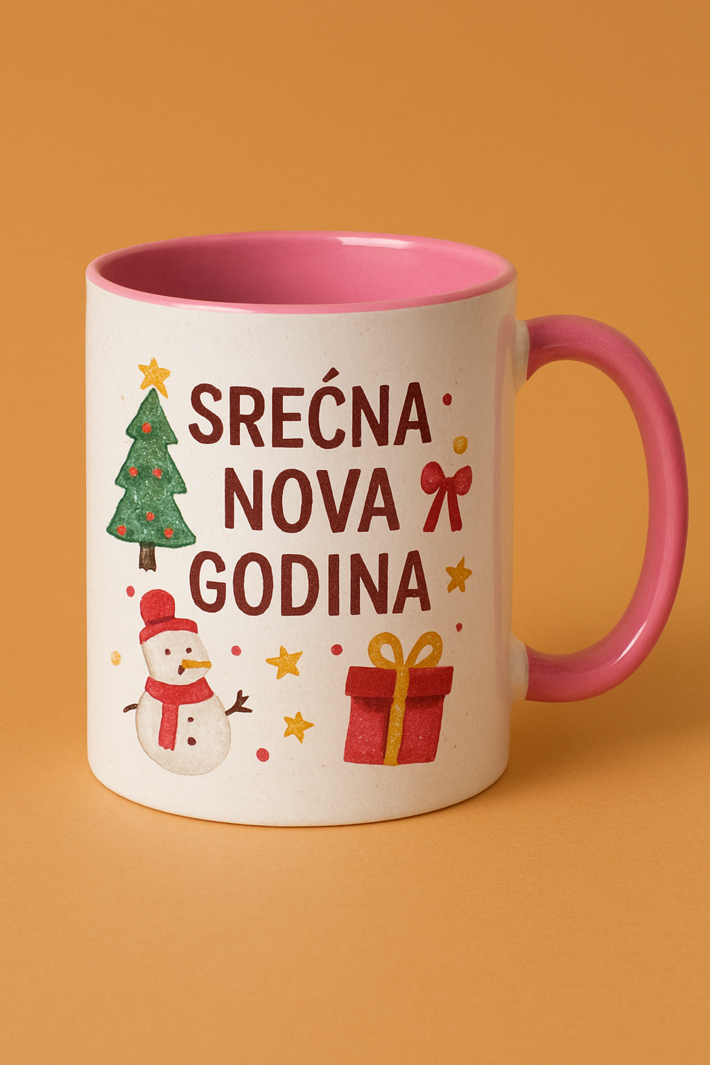 Personalisierte Weihnachts- und Neujahrstassen PrintB