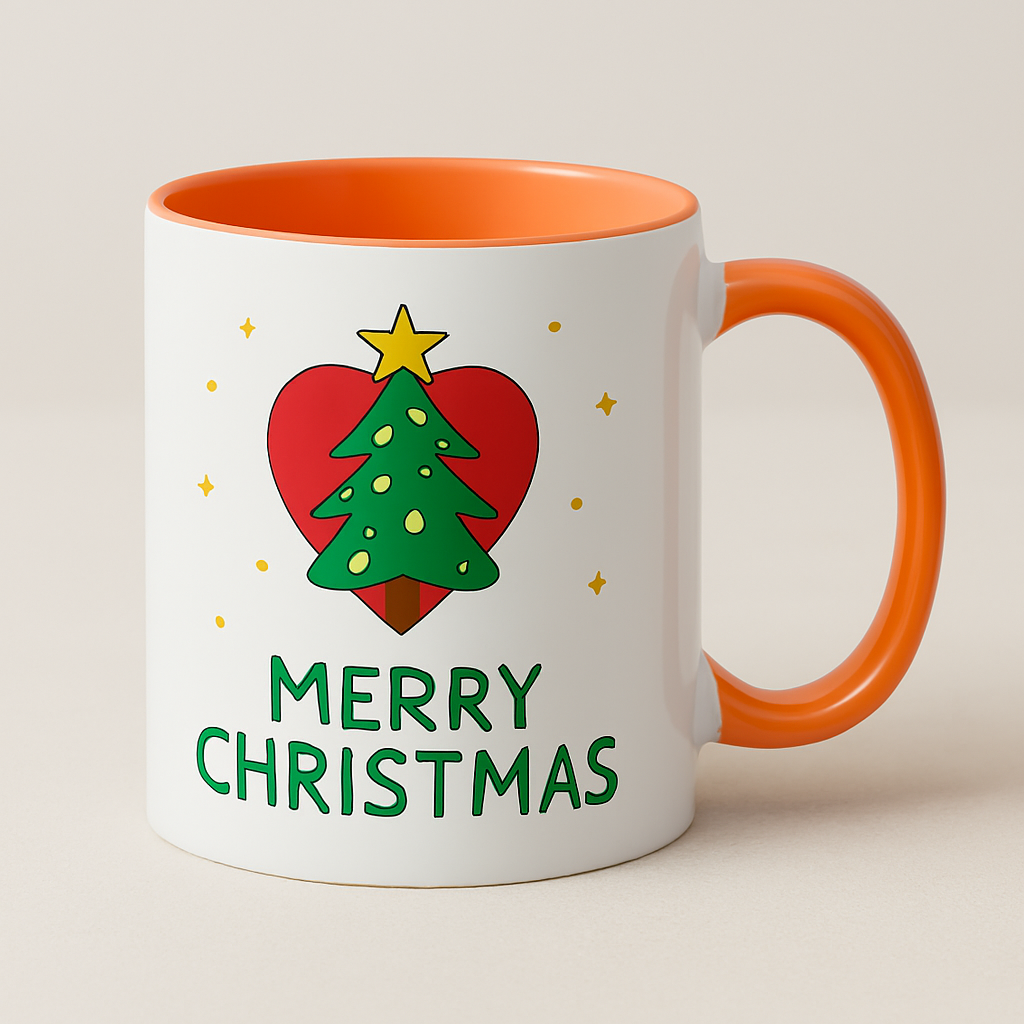 Personalisierte Weihnachts- und Neujahrstassen PrintB