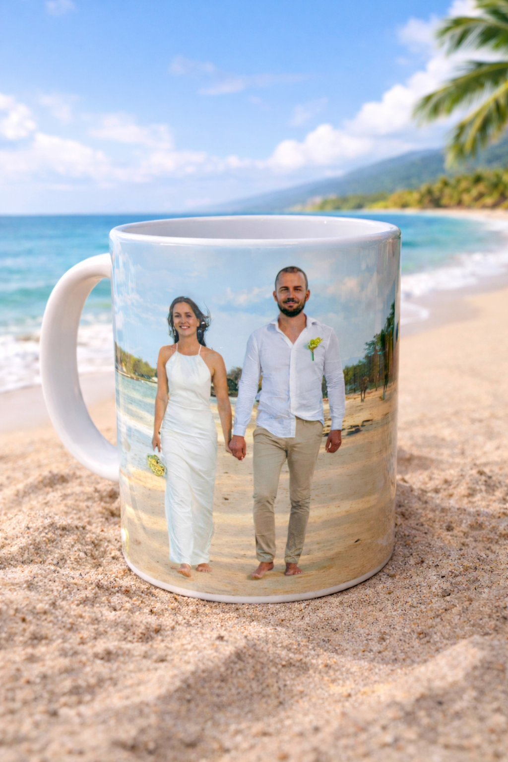 Personalisierte Fototasse mit eigenem Foto - Valentinstag Geschenk