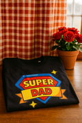 SUPER DAD T-Shirt - Geschenk für Väter | PrintB