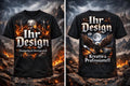 Ihr personalisiertes T-Shirt - auf beiden Seiten bedruckt!