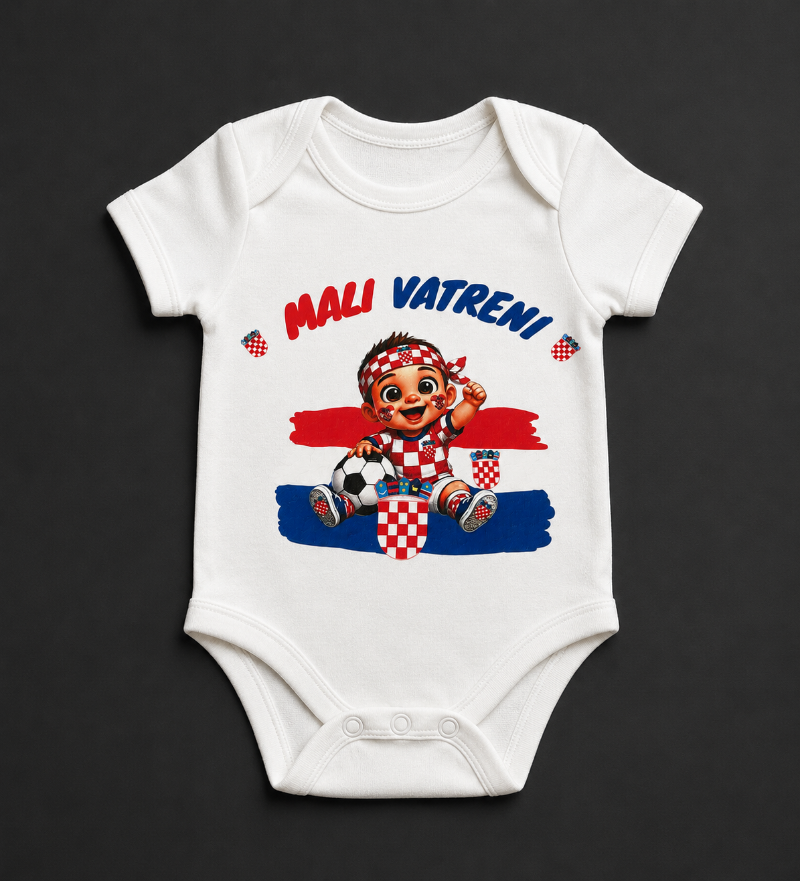 Fußball-Babykleidung – BiH & Kroatien